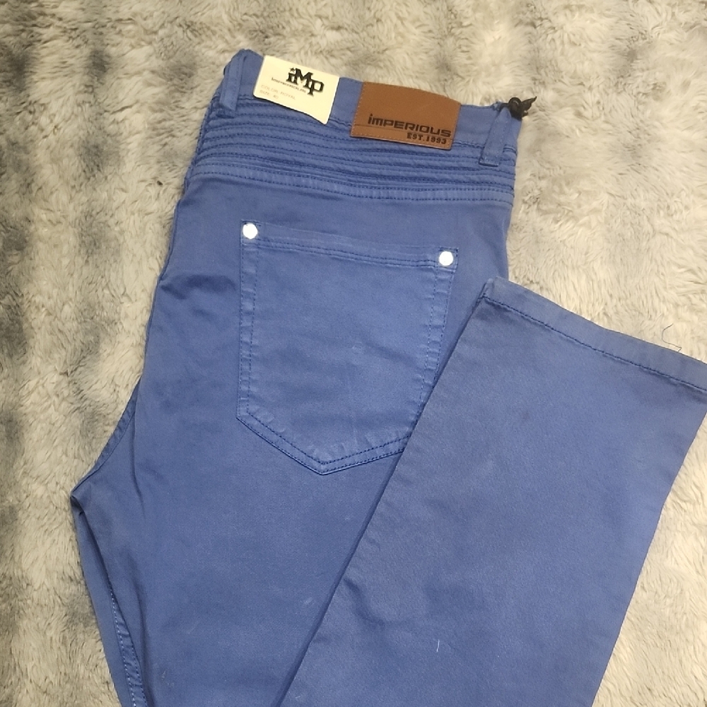 Imperious Blue Skinny Jeans for Men